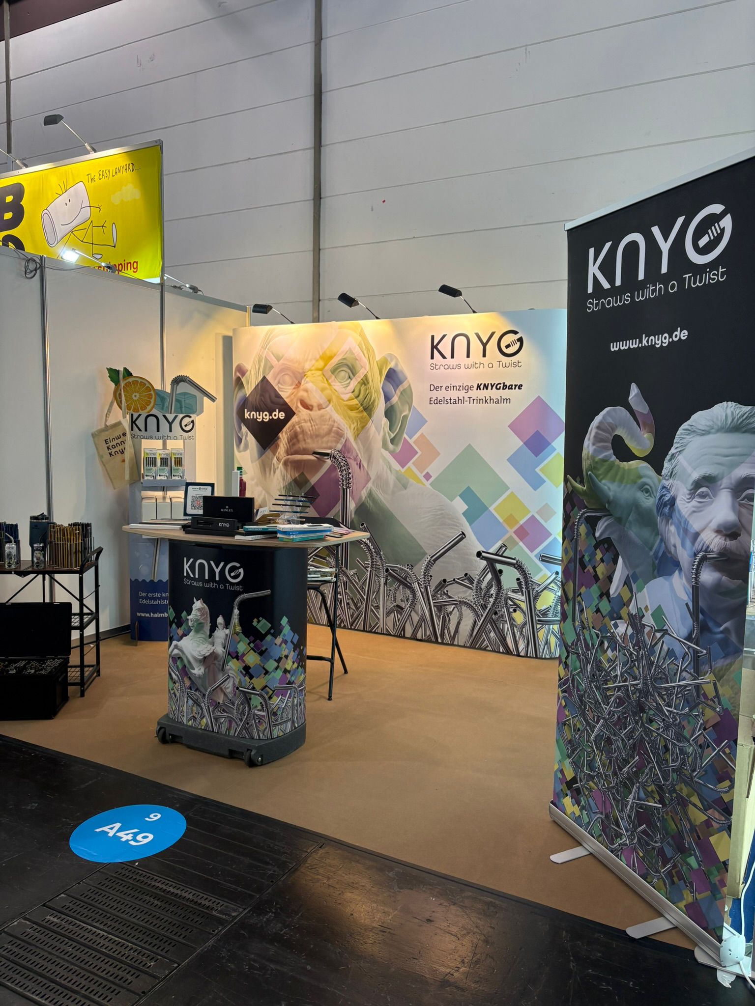 KNYG auf der PSI Messe 2026- Knickbar, langlebig, anders - KNYG - Straws with a Twist