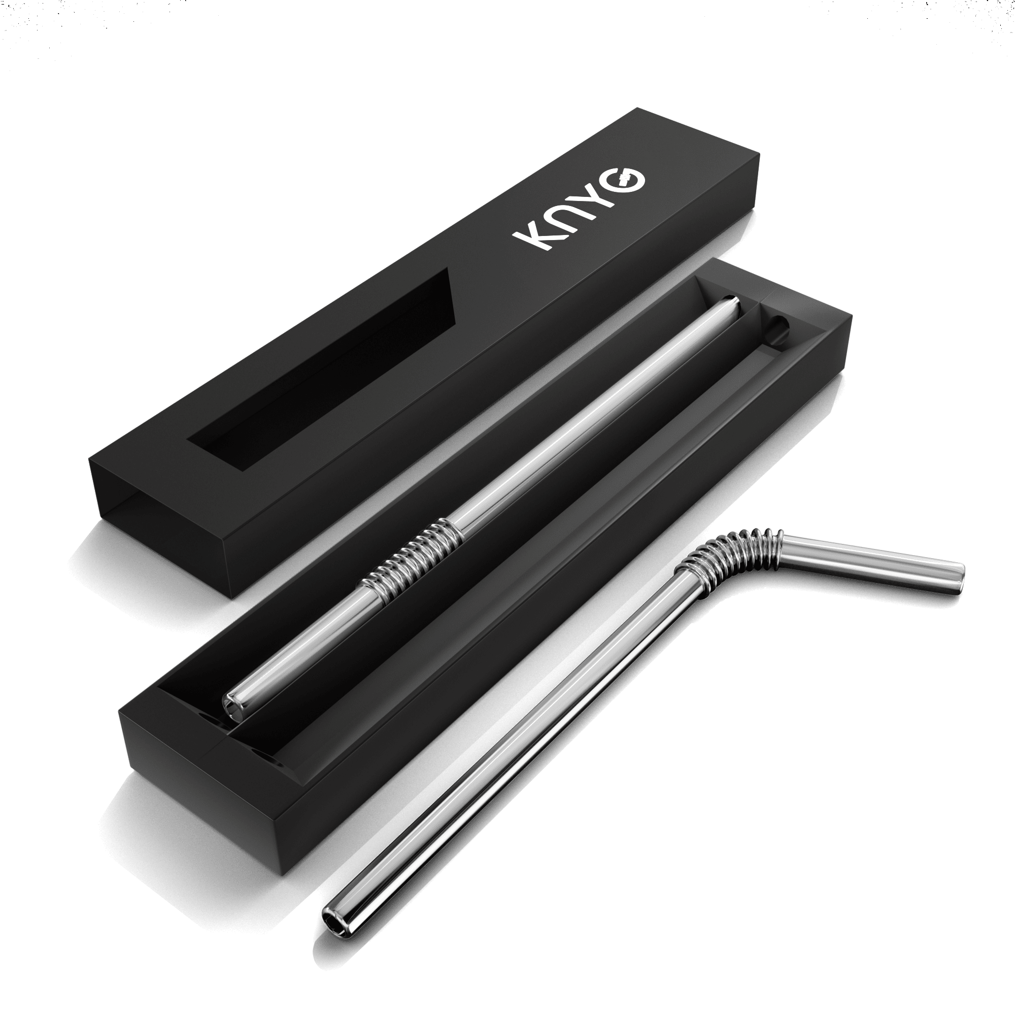 2er Geschenkset - Schiebeschachtel - KNYG - Straws with a Twist