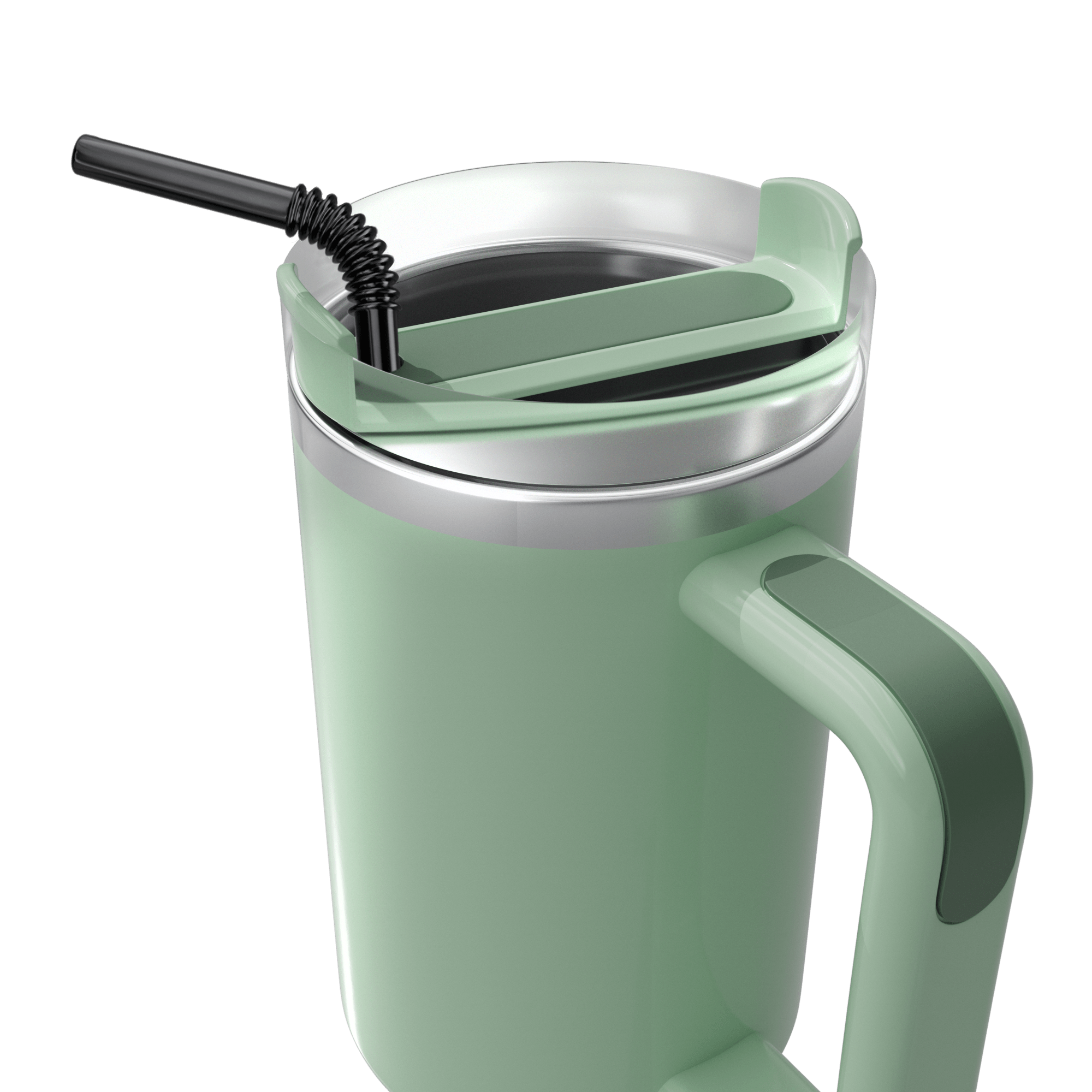 2er Set – 32 cm Halm für deinen Trend - Becher - KNYG - Straws with a Twist