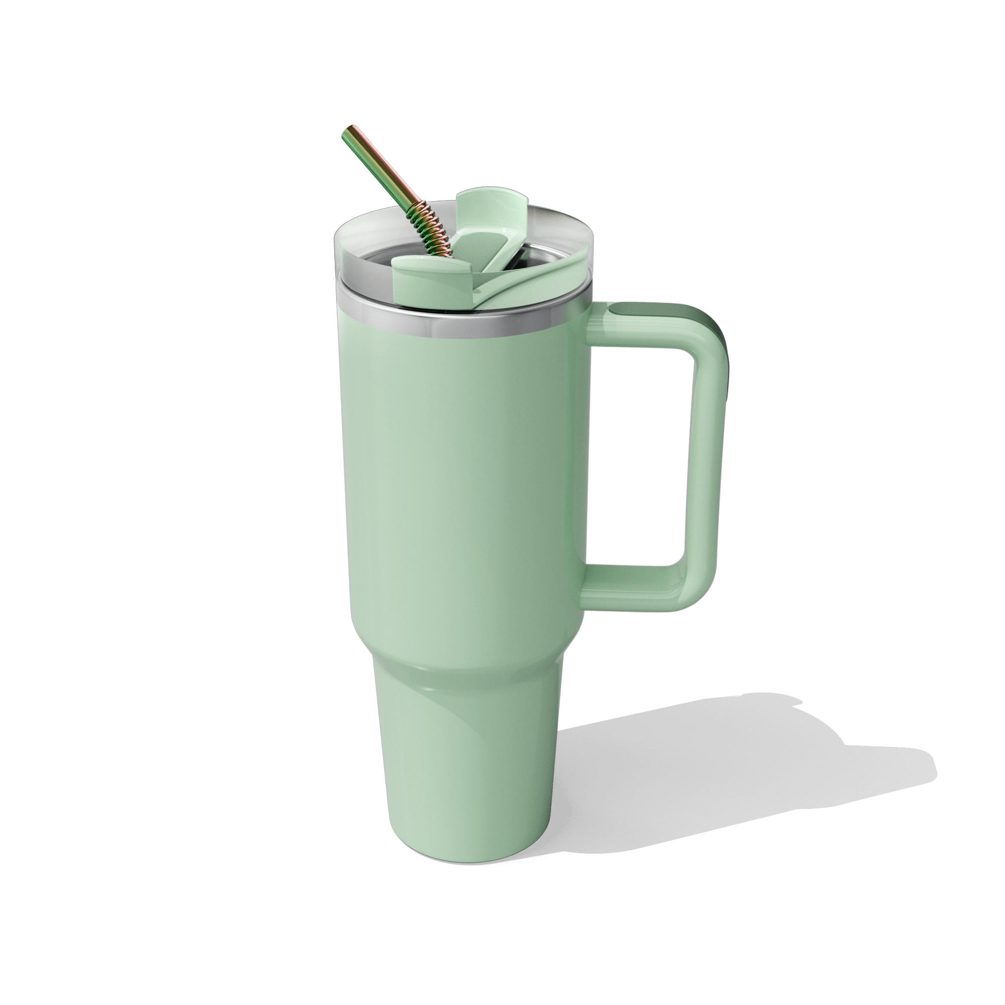 2er Set – 32 cm Strohhalm- Passend für Stanley® Quencher 1200ml - KNYG - Straws with a Twist