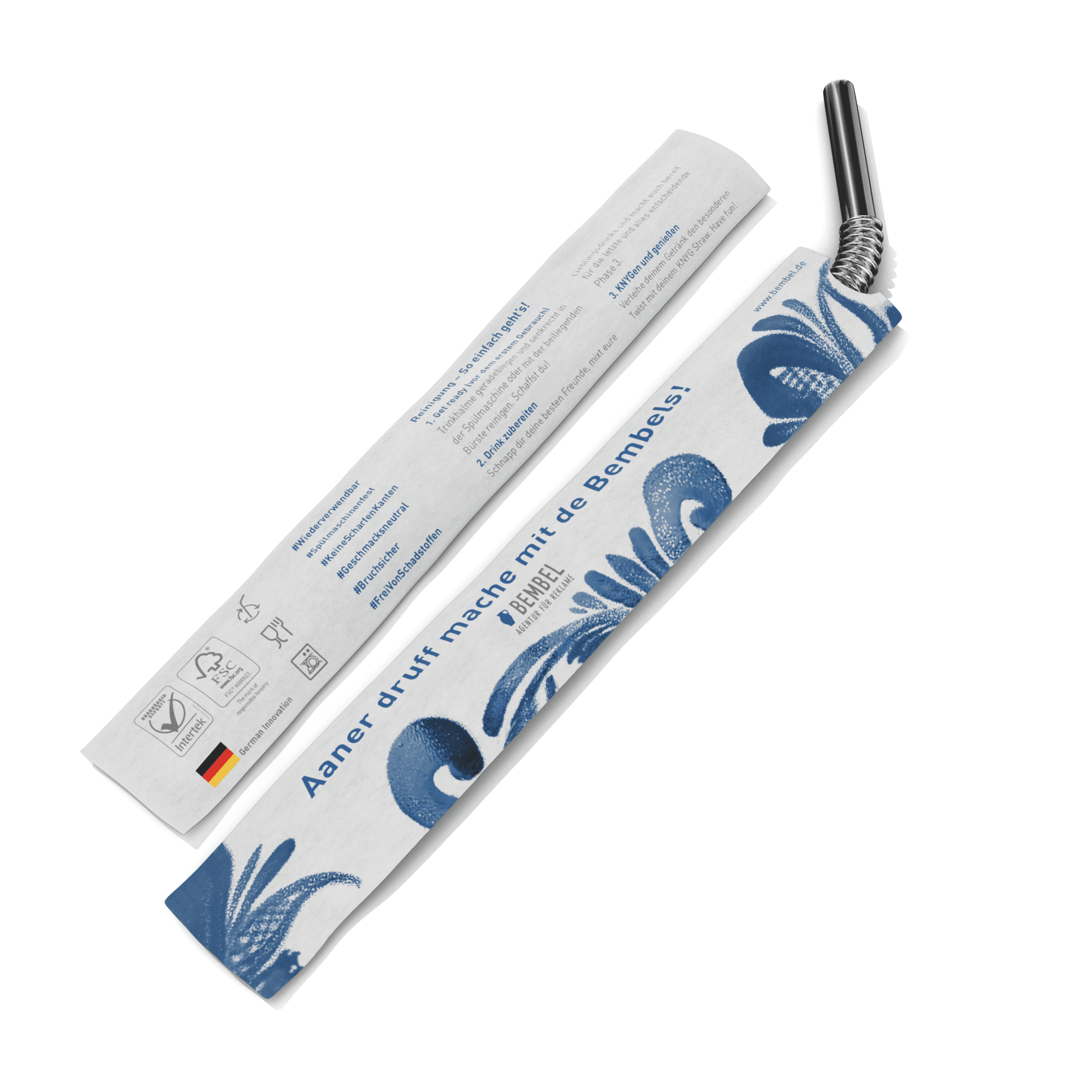 Einzelverpackung - KNYG - Straws with a Twist