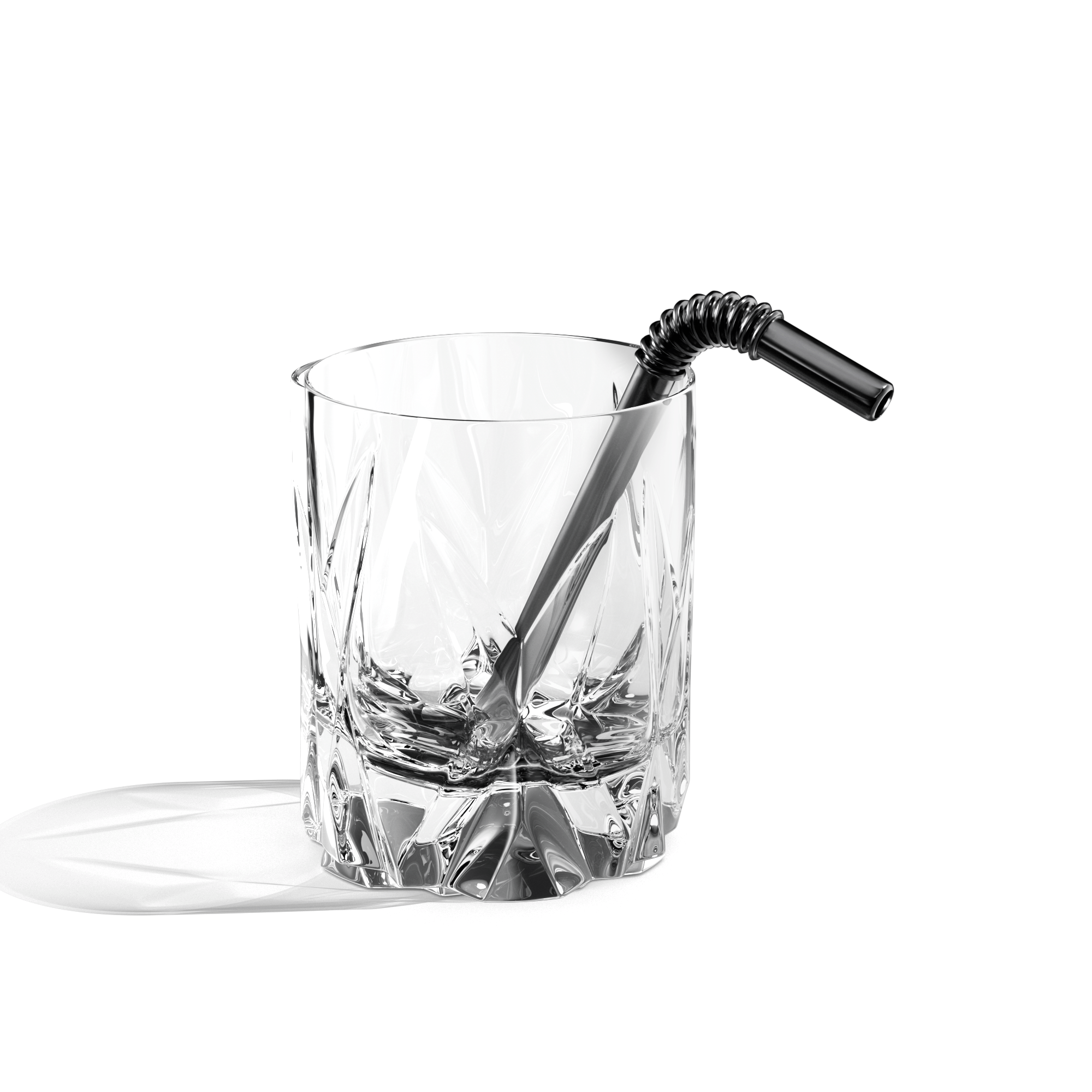 KNYGbare Trinkhalme lose - HalmBrüder - Turtleneck Straw, biegsame Edelstahl Strohhalme