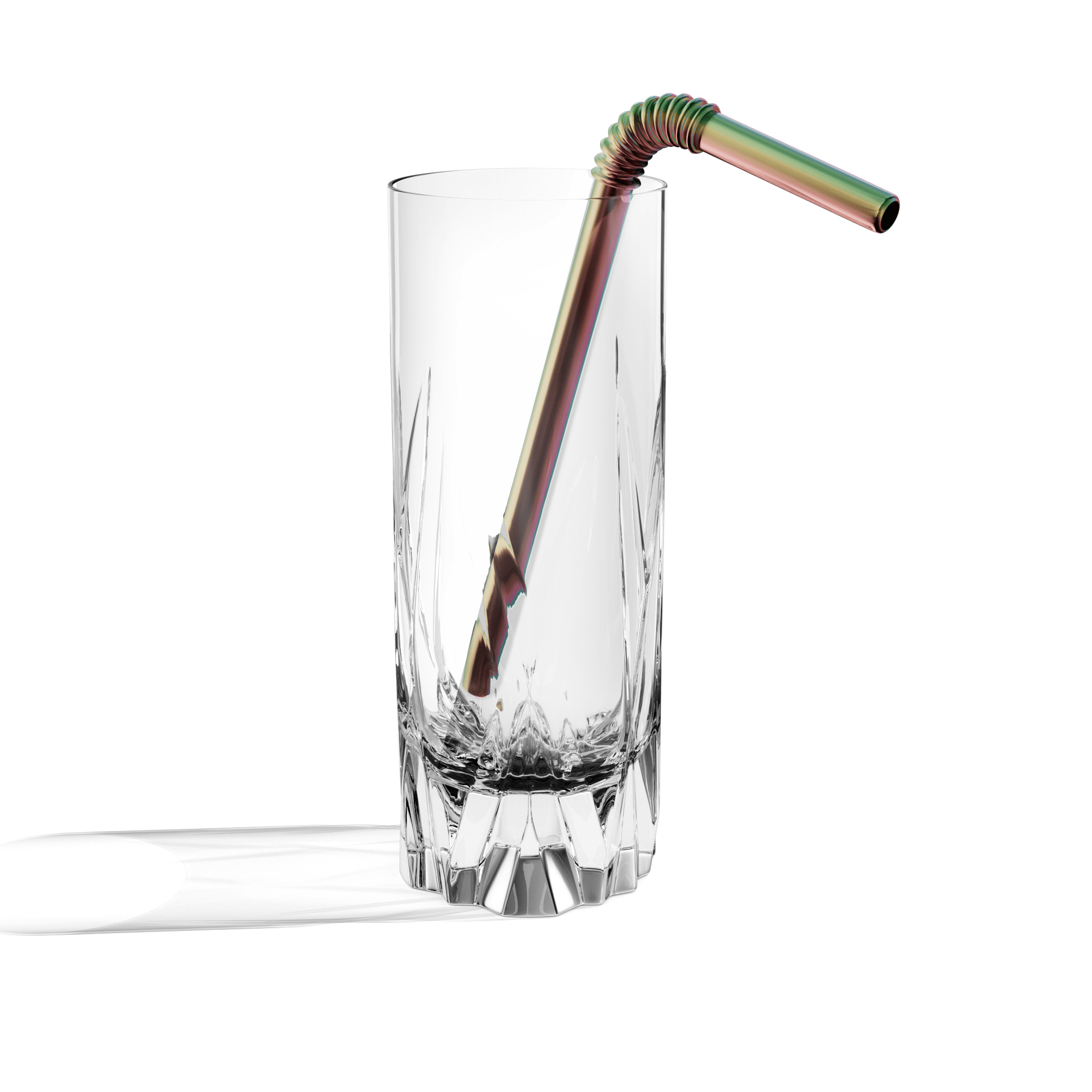 KNYGbare Trinkhalme lose - HalmBrüder - Turtleneck Straw, biegsame Edelstahl Strohhalme